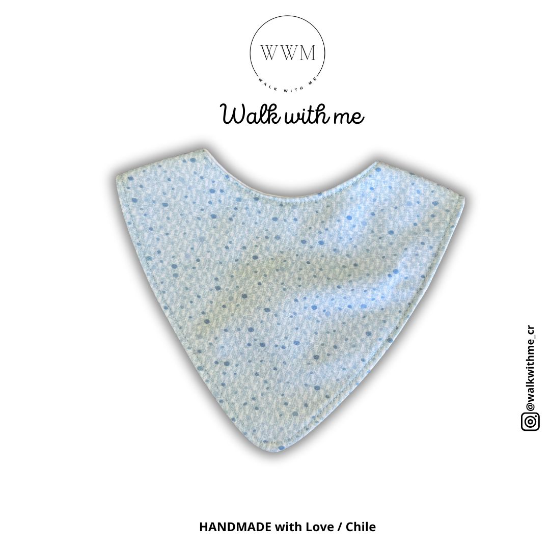 Babero Puntos Celestes