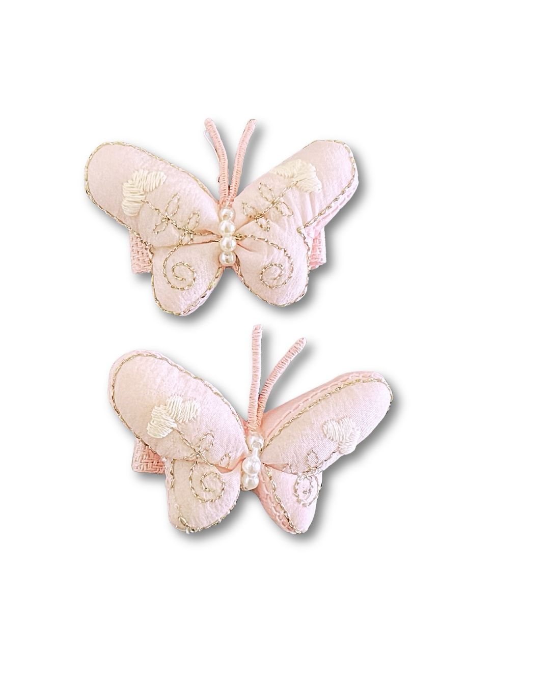 Pinzas butterfly rosa