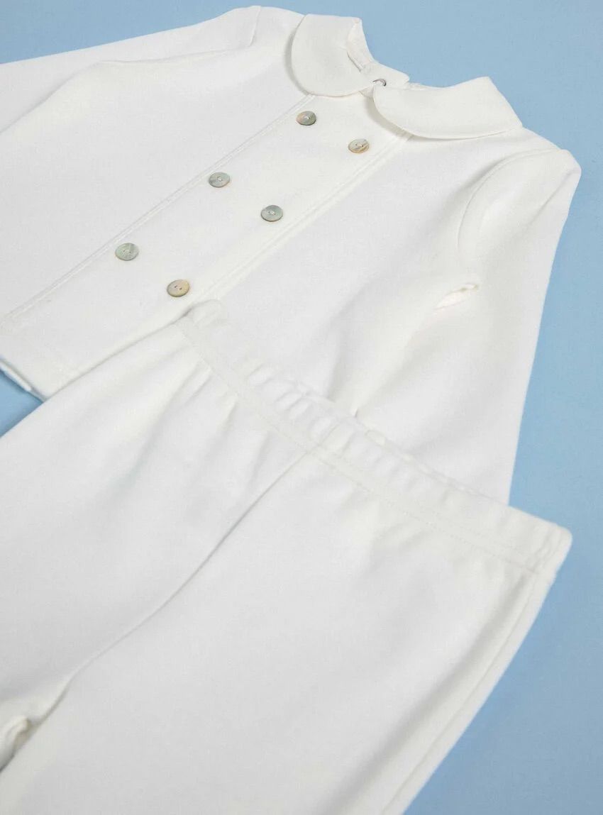 Conjunto botones blanco