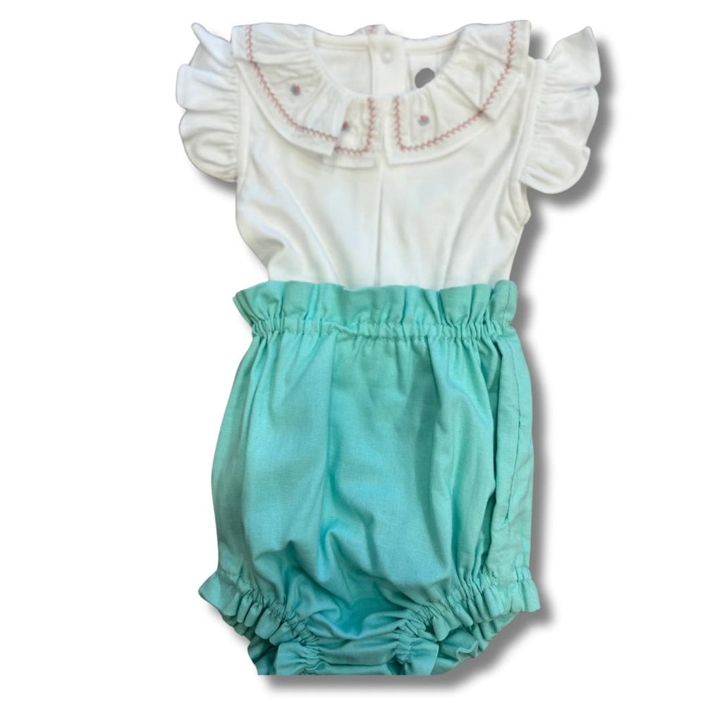 Body Rosado + Cubre pañal