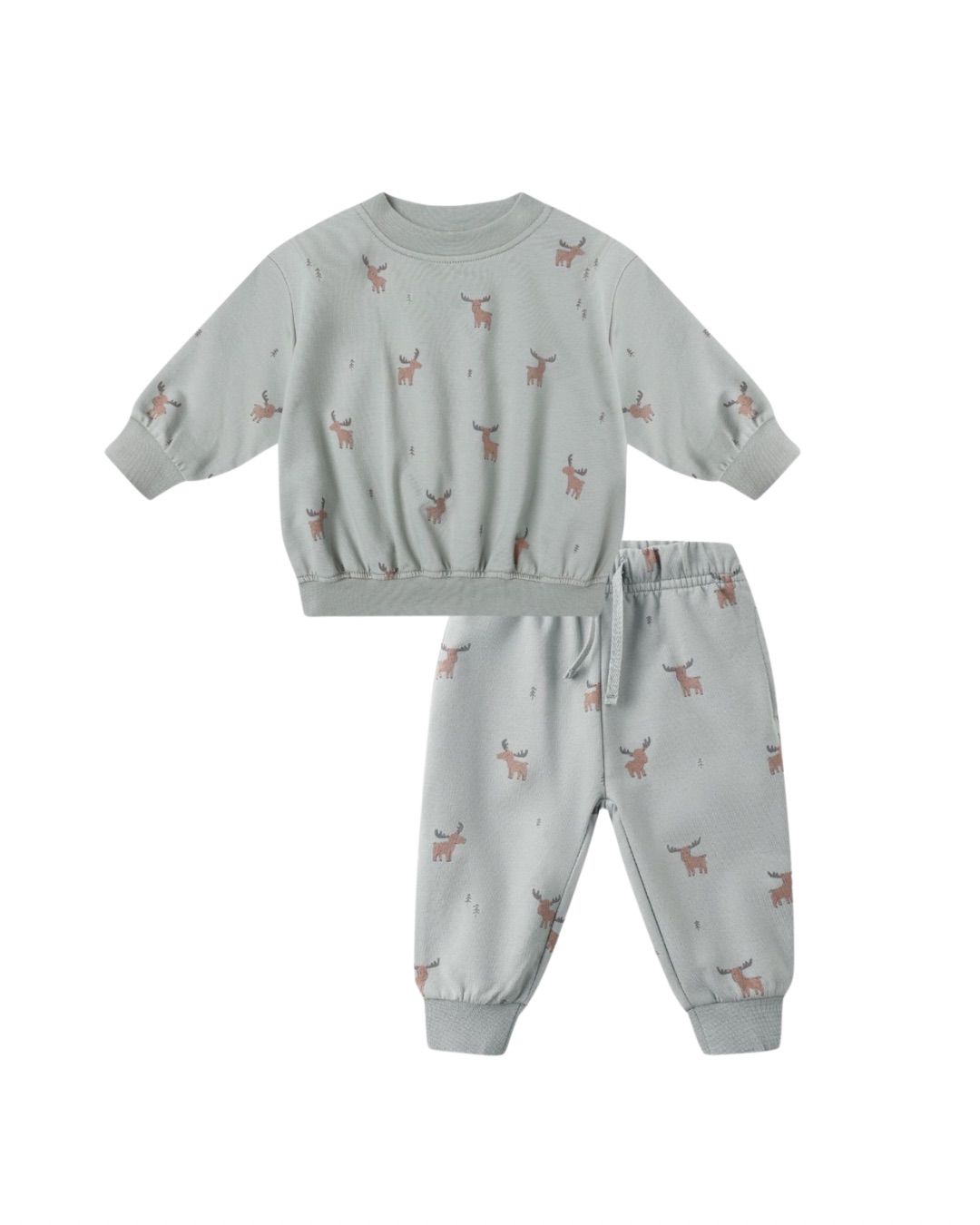 Relaxed Sweatshirt + Pant  Set || Moose