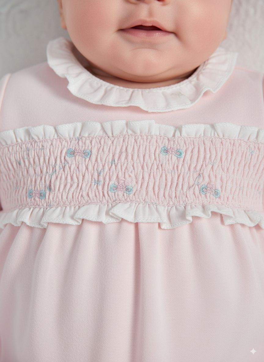 Osito Nido de abeja flores