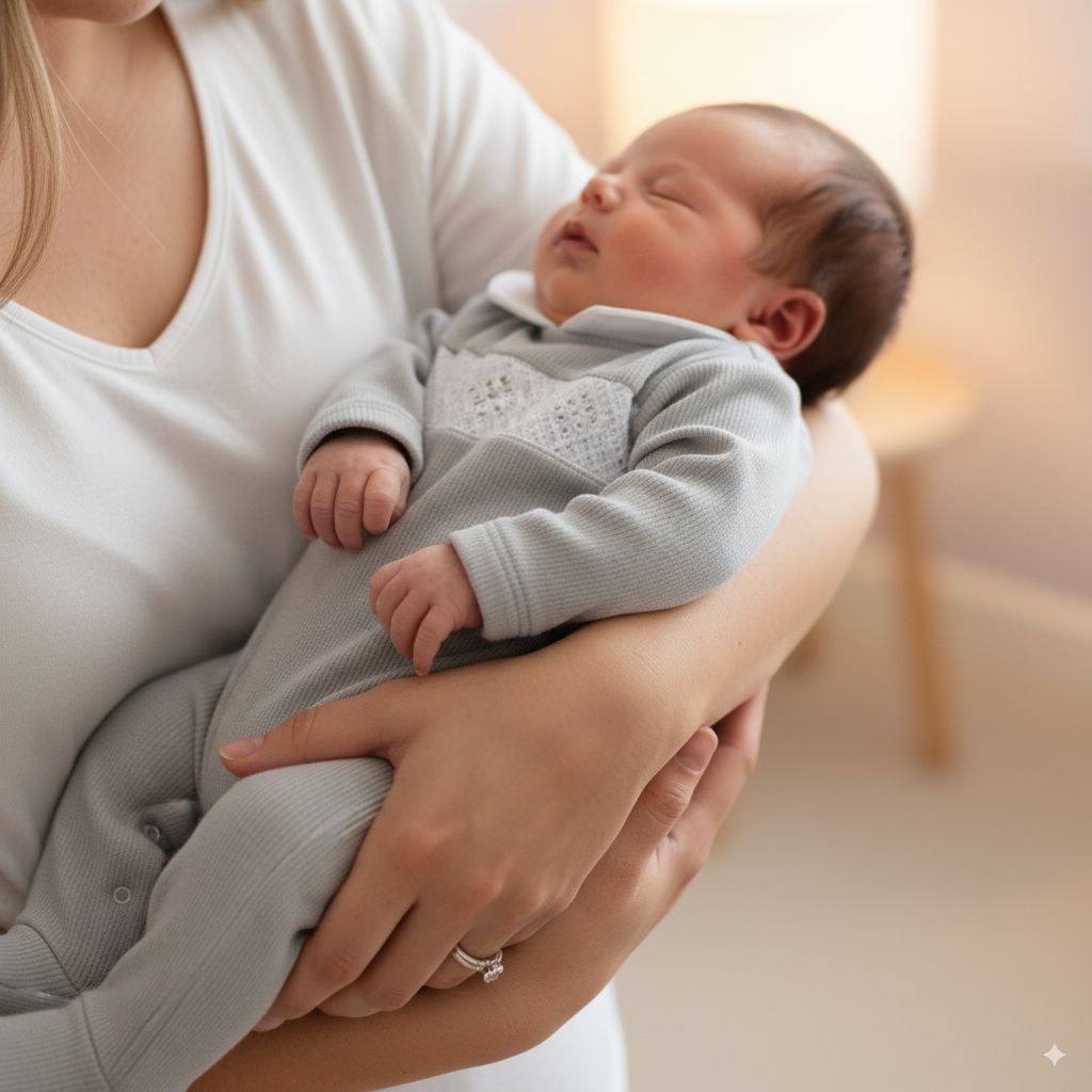 Enterito Bordado Gris