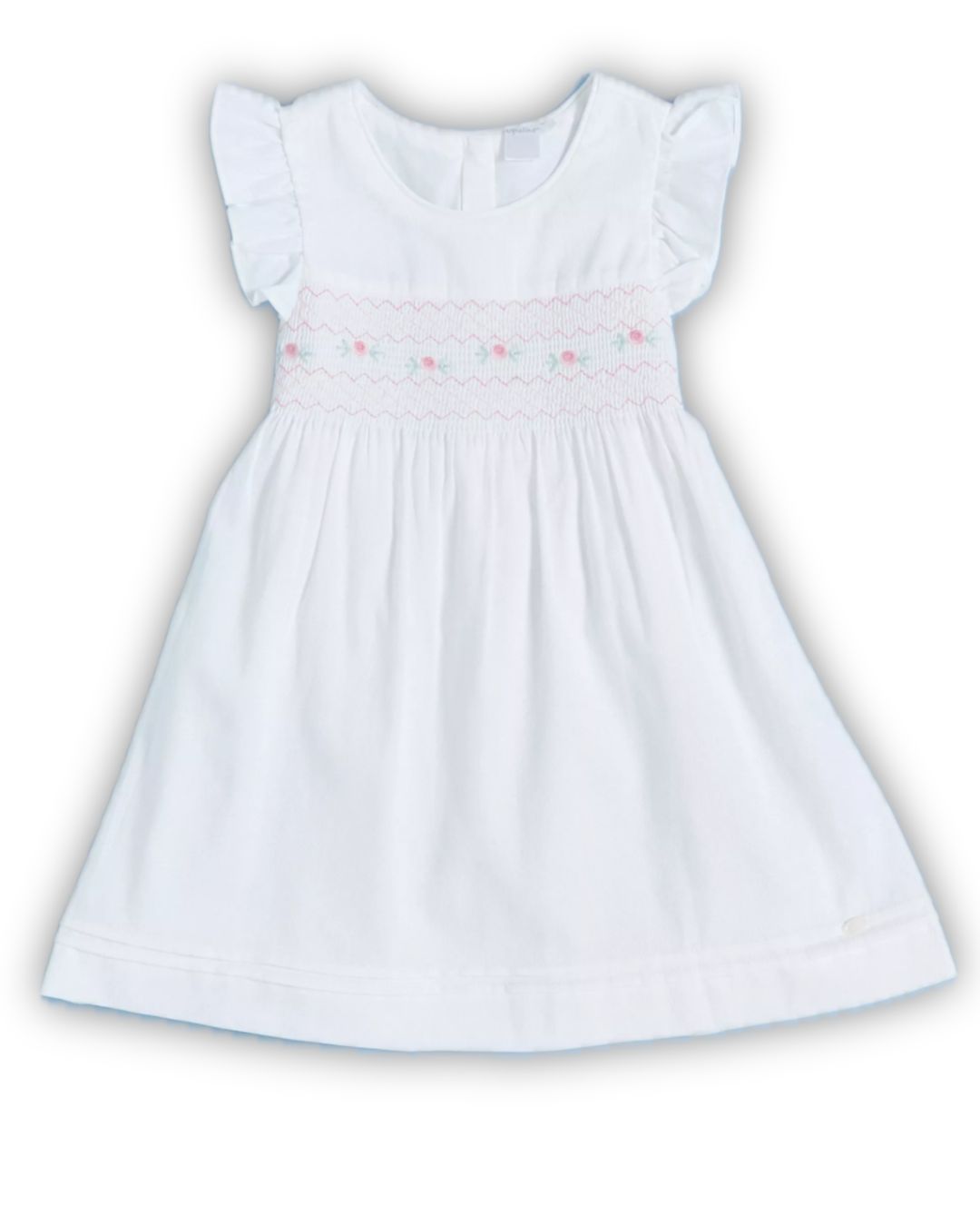 Vestido Bordado con lazo