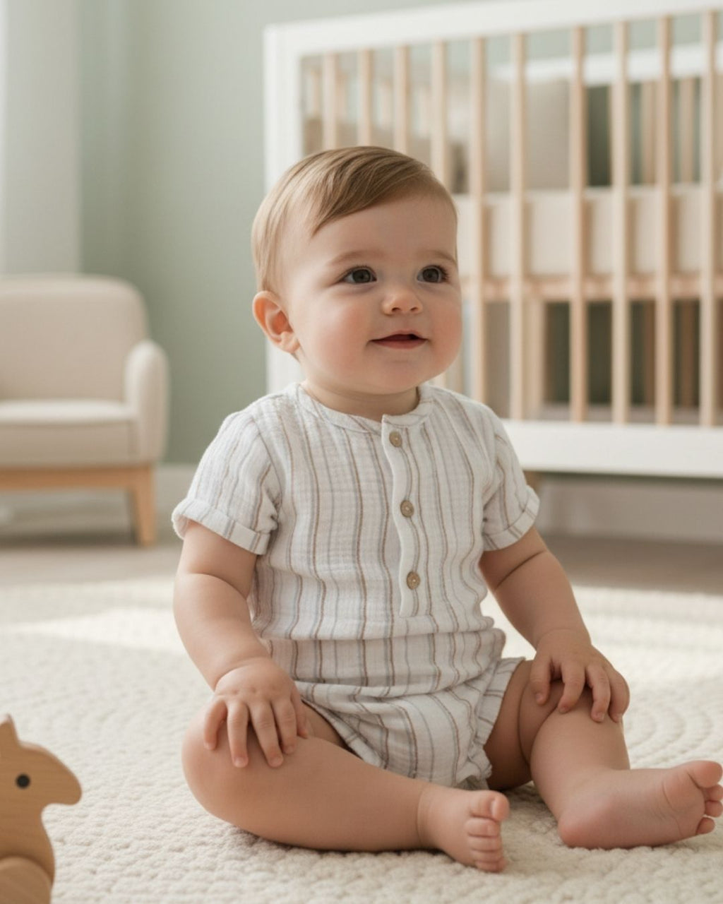 Enterito Muselina rayada