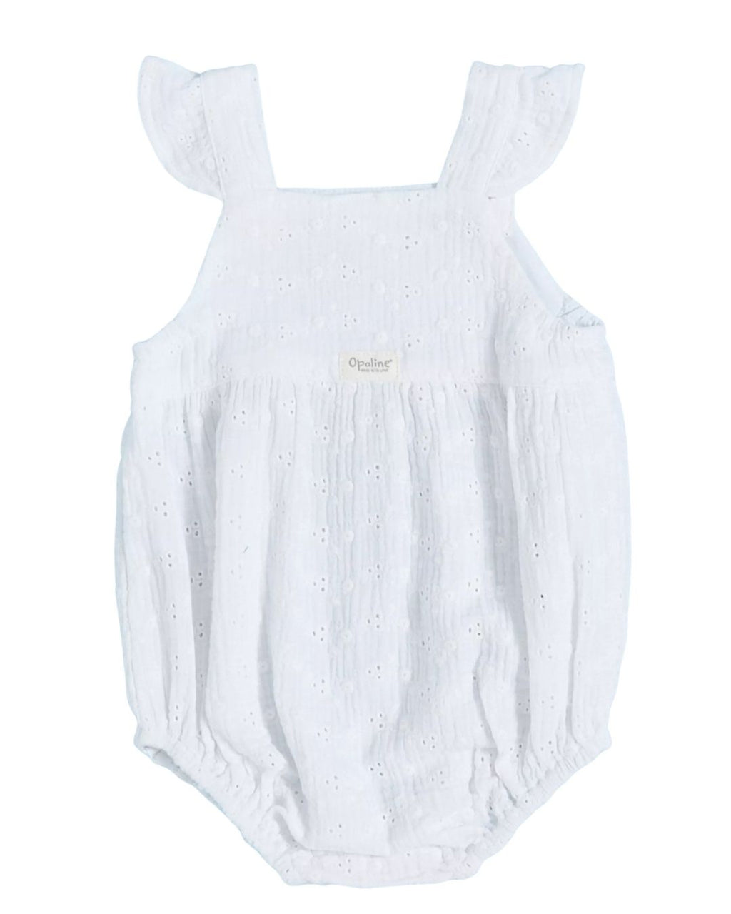 Jardinera enterito tejido dr algodón