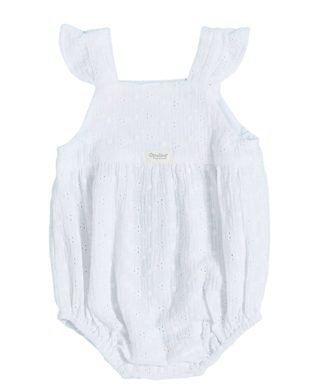 Jardinera enterito tejido dr algodón