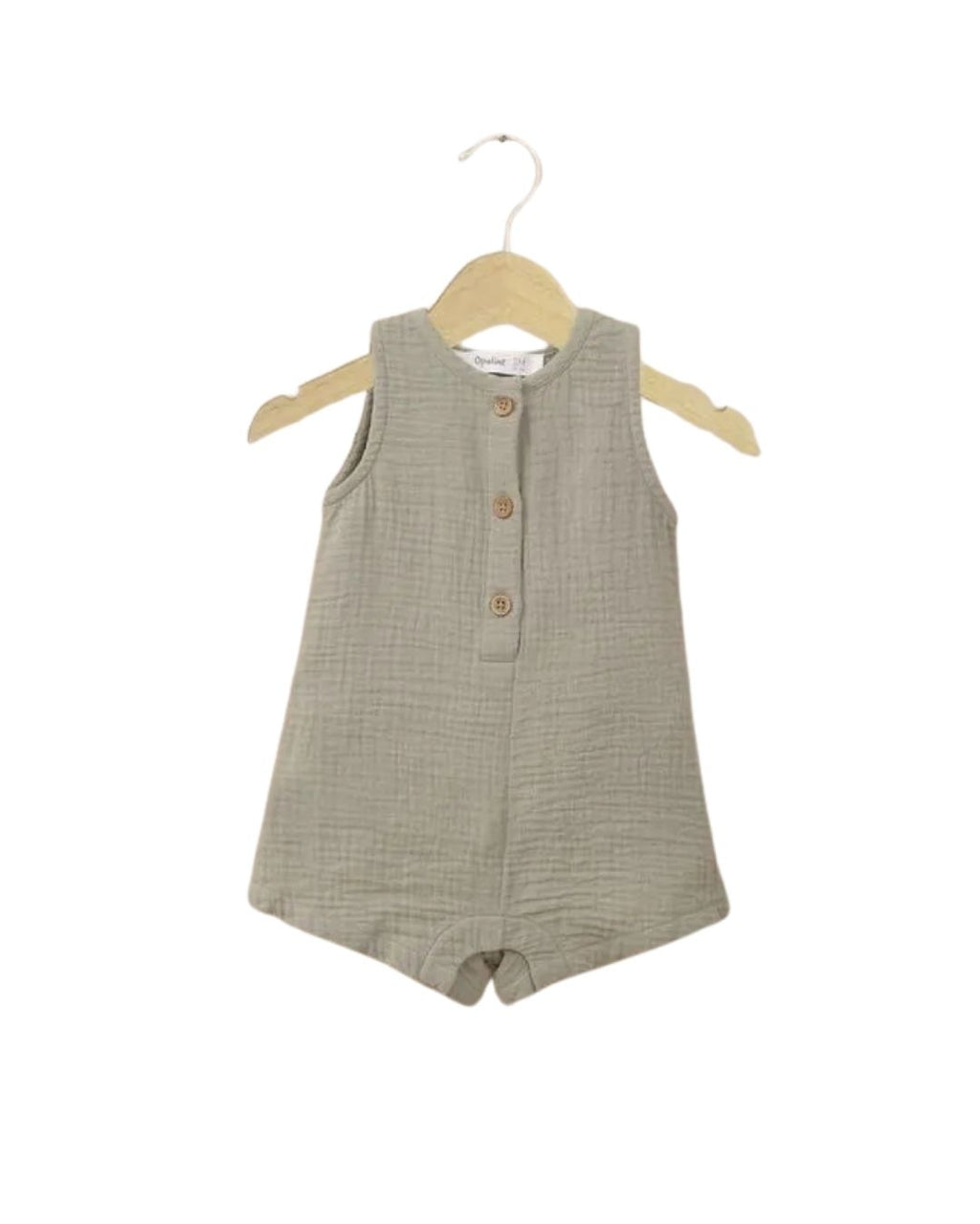 Romper Muselina verde