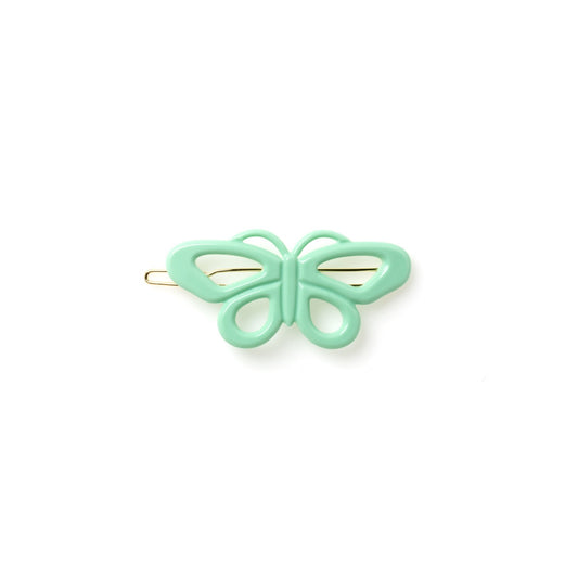 Butterfly Clip // Milk Glass