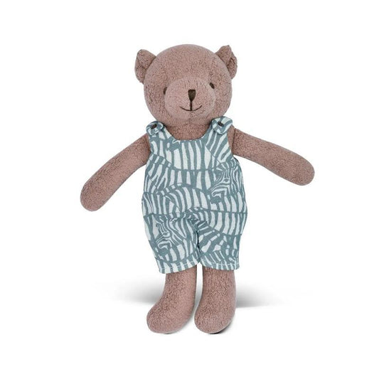 Zebra Print Cocoa Bear