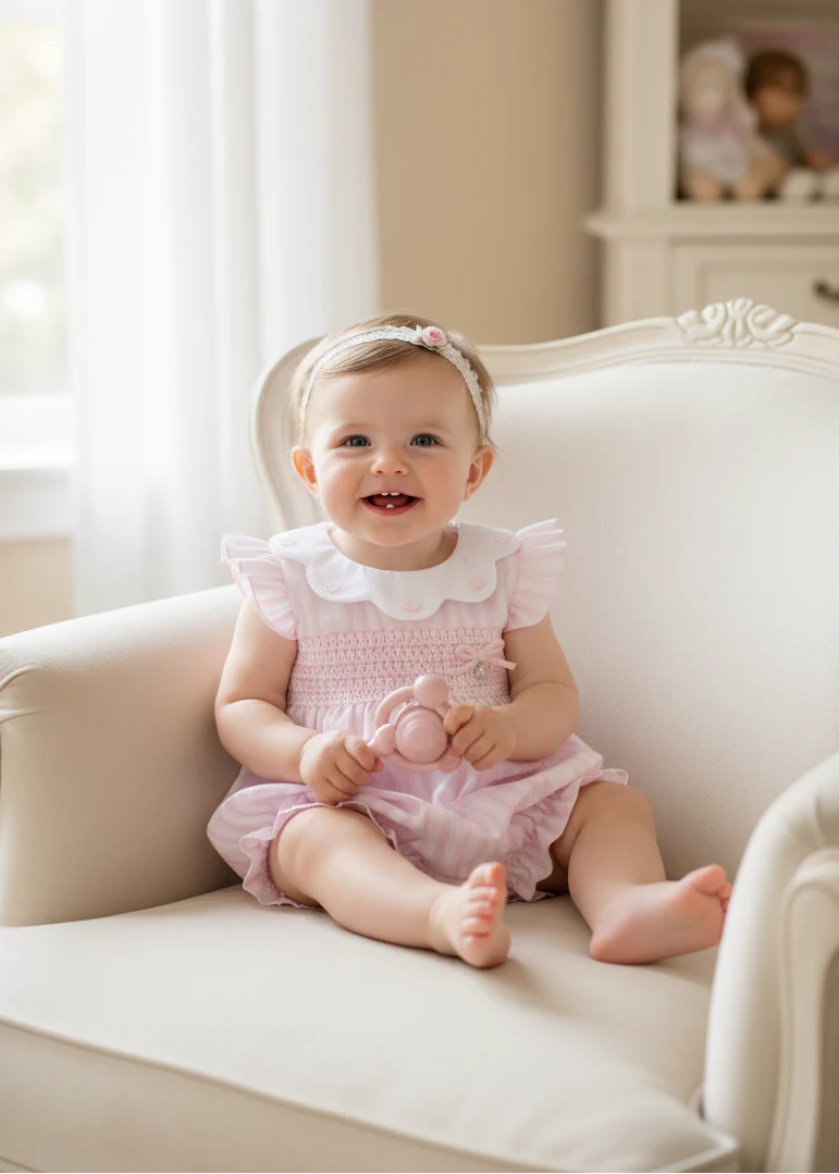 DEOLINDA California Girls Pink Romper