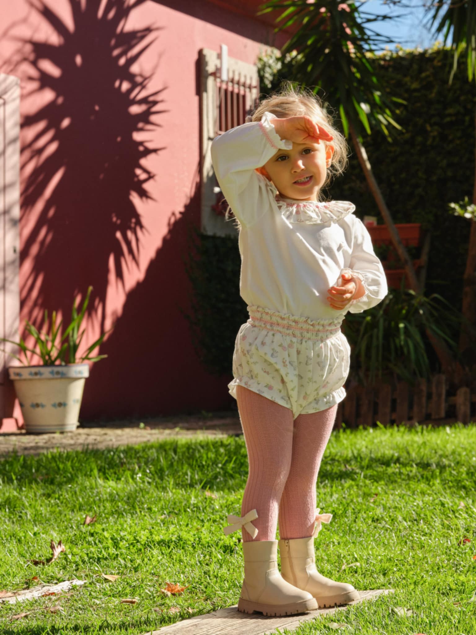 Bunnie Rabbit Print Jam Pants Set