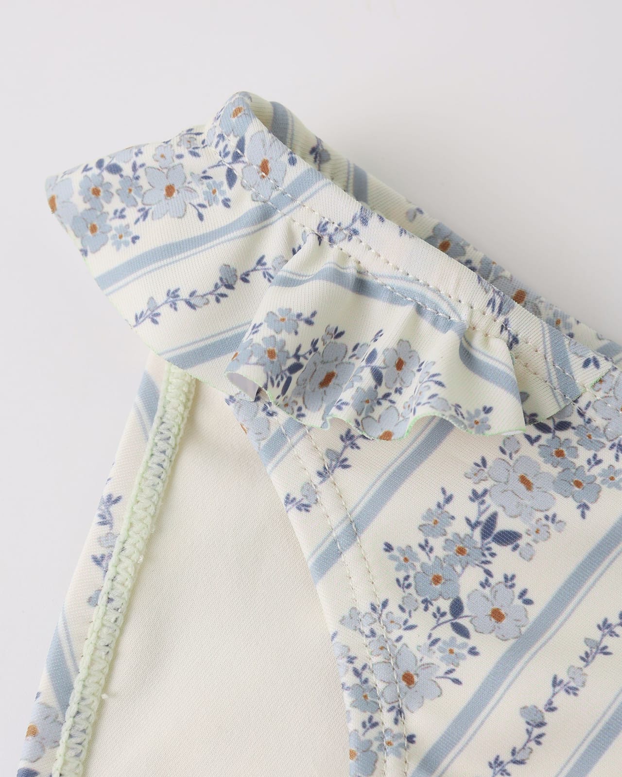 HANALEI TWO-PIECE || BLUE FLORAL