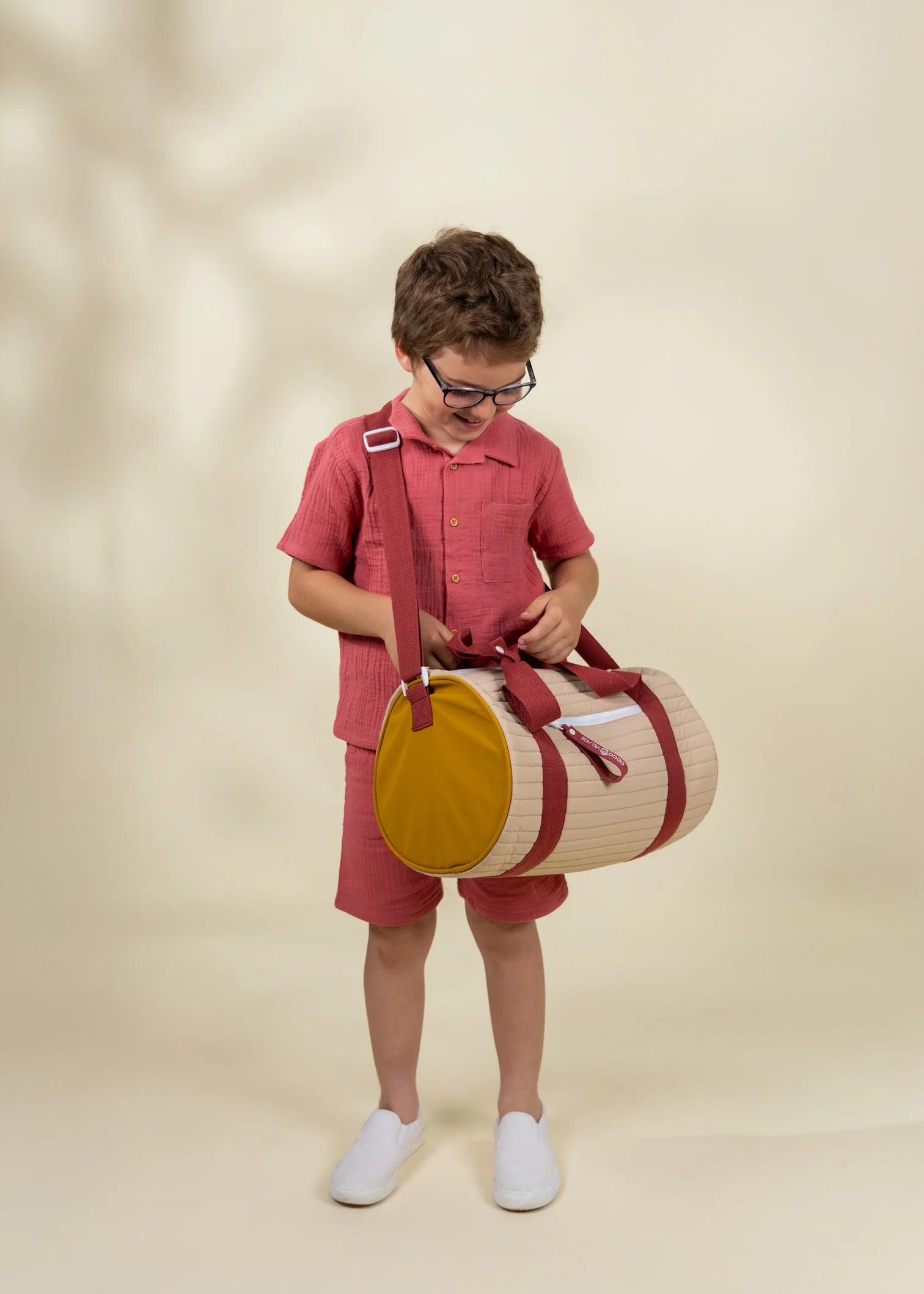 Washable Nylon Duffle Bag - Golden Hour