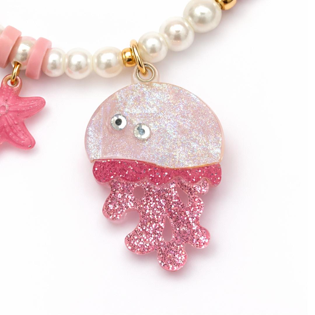 SUM - JELLYFISH PINK NECKLACE