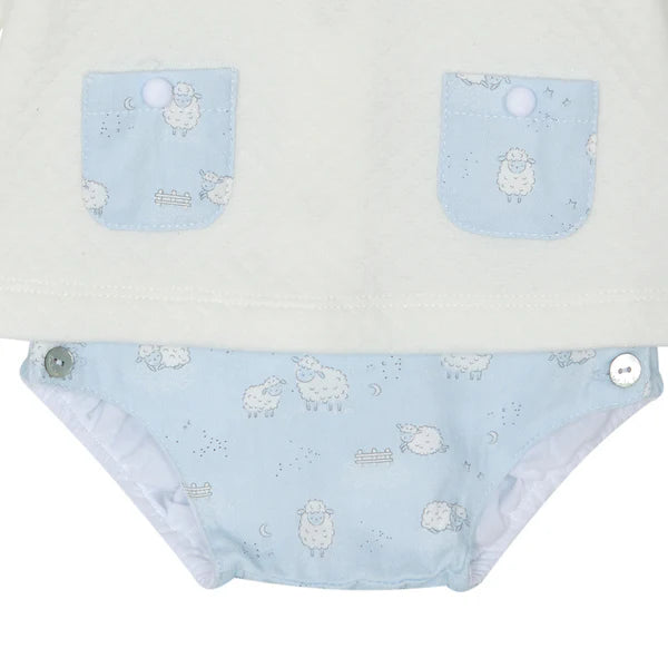 Blue Sheep Jam Pant Set