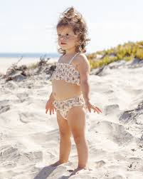 SMOCKED RUFFLE BIKINI || BLOOM