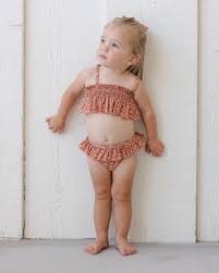 SMOCKED RUFFLE BIKINI || POPPY FLORAL