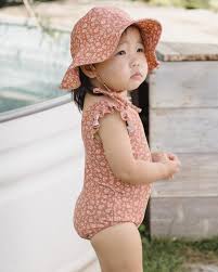SCOOP BACK ONE-PIECE SWIMSUIT || POPPY FLORAL