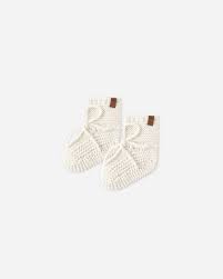 KNIT BOOTIES || NATURAL
