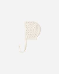 KNIT BONNET || NATURAL