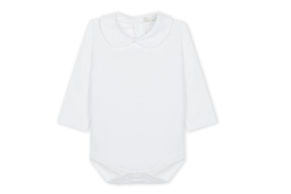 Conjunto Body blanco + Peto Verde Garrafa