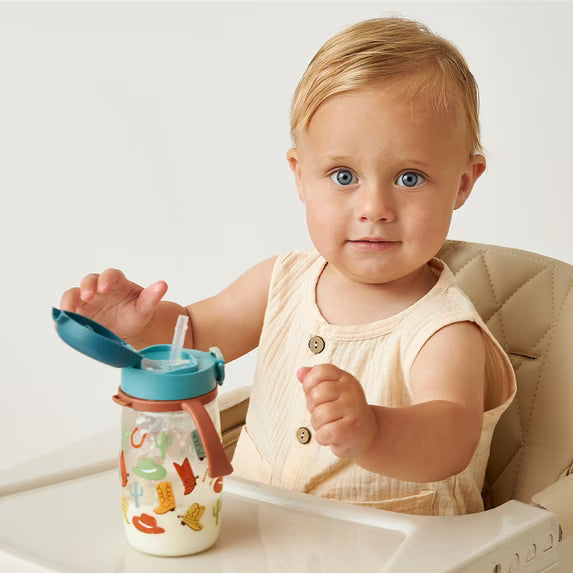 Itzy Sips Straw Cup- Western