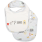 Day at the museum organic cotton magnetic stay dry infant reversible bib