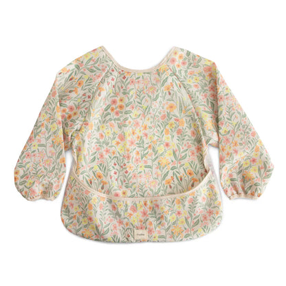 Long Sleeve Bib-Pastel Blooms