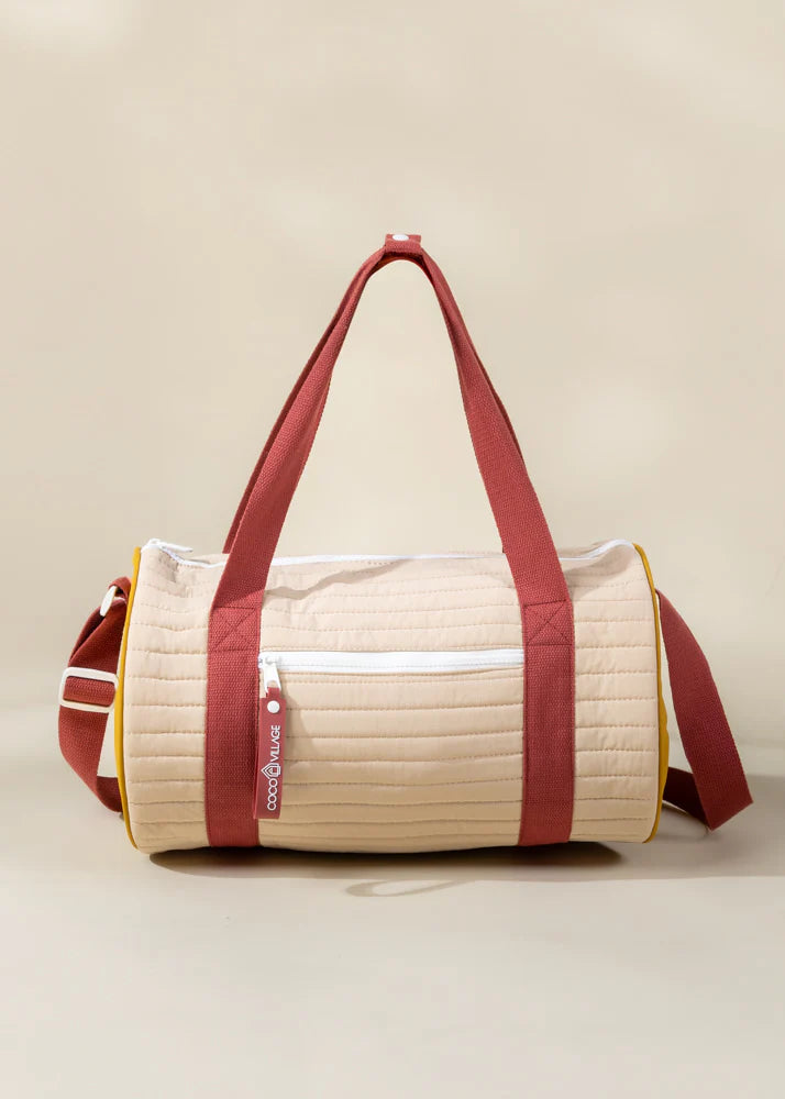 Washable Nylon Duffle Bag - Golden Hour