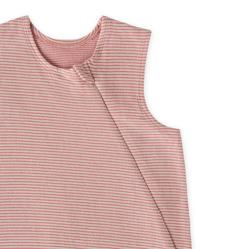 Sailor Stripe Front Zipper 1.0 TOG Sleep Bag Tea Rose
