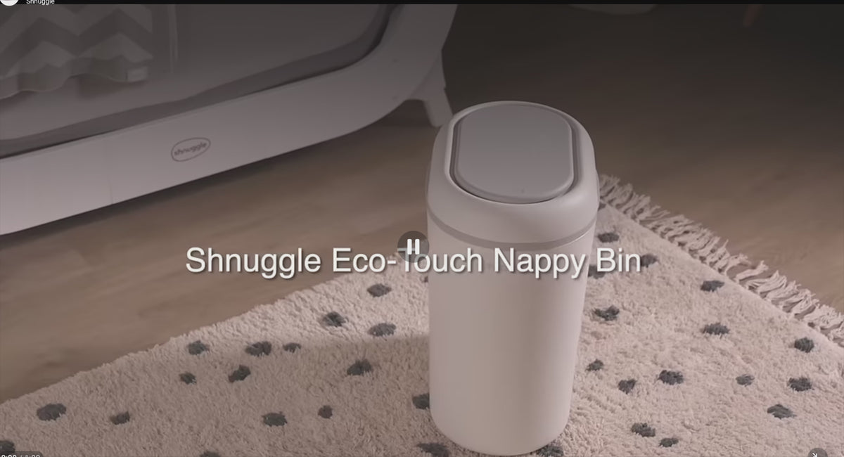 Shnuggle Eco-Touch Nappy Bin Diaper Pail