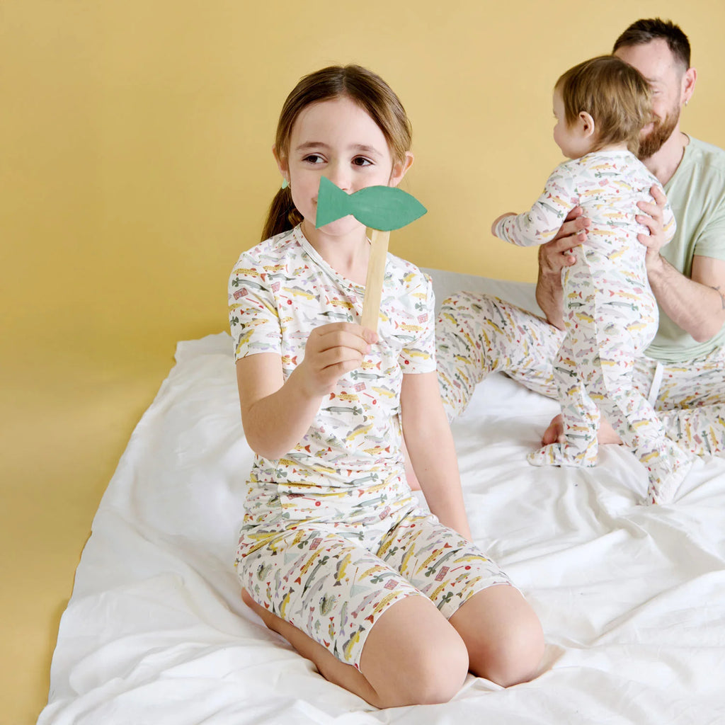 Reel good time no drama pajama short sleeve modal