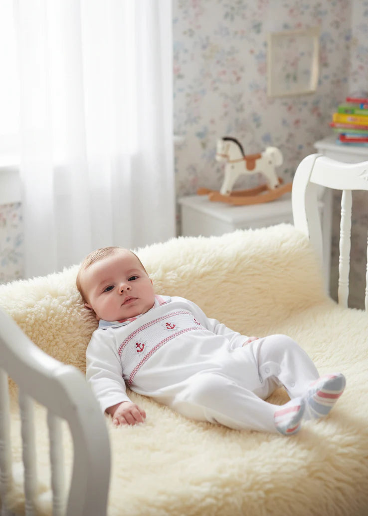 Copacabana Boys White Babygrow