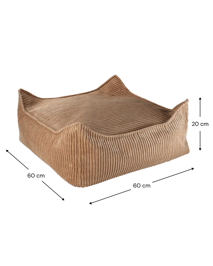 Toffee Square Ottoman