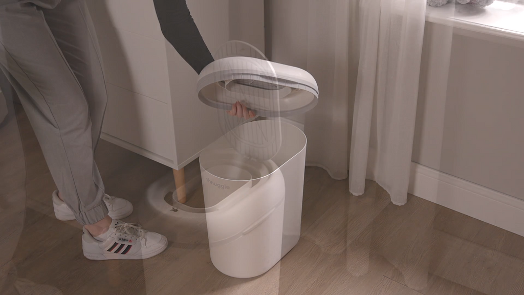 Shnuggle   Eco-Touch   Nappy   Bin   Diaper   Pail