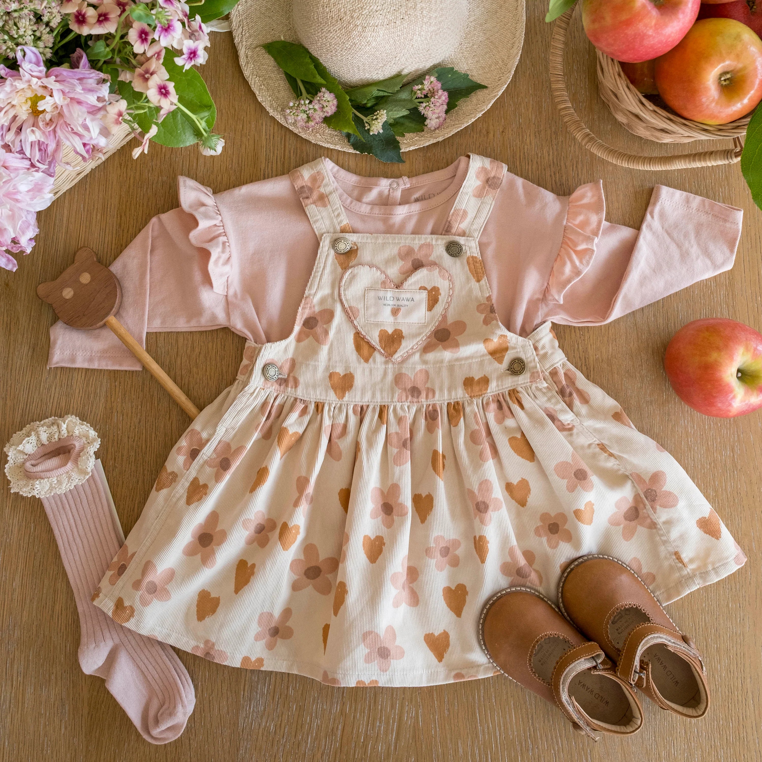 Ruffle Everyday Top - Desert Rose