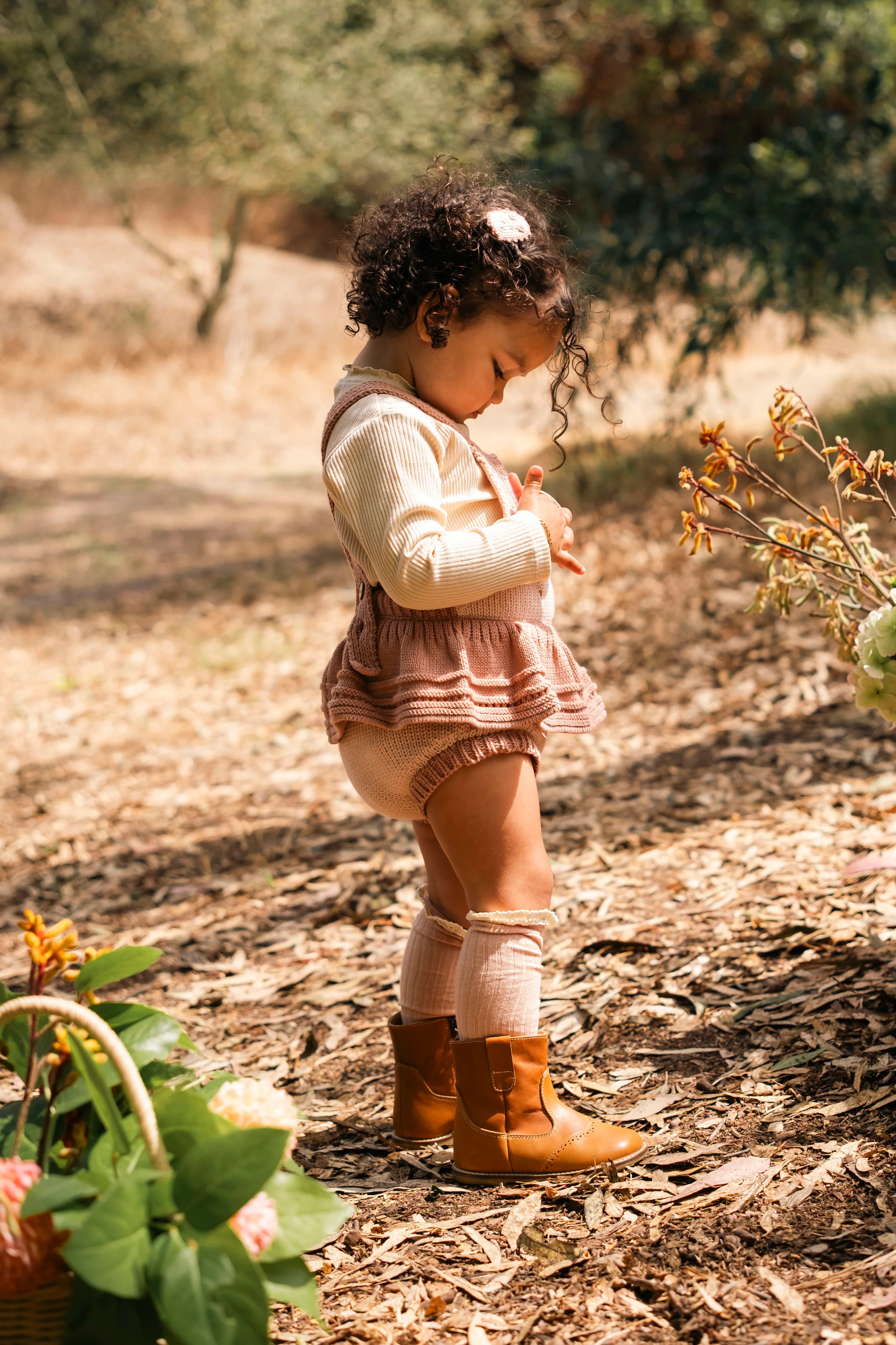 Rose Romper - Misty Rose