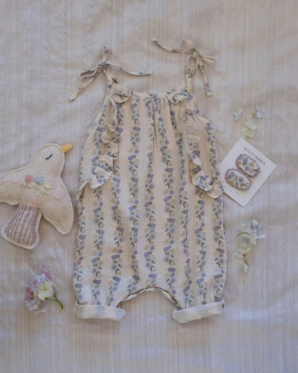 Coco Jumpsuit in Lavender Rose Reverie
