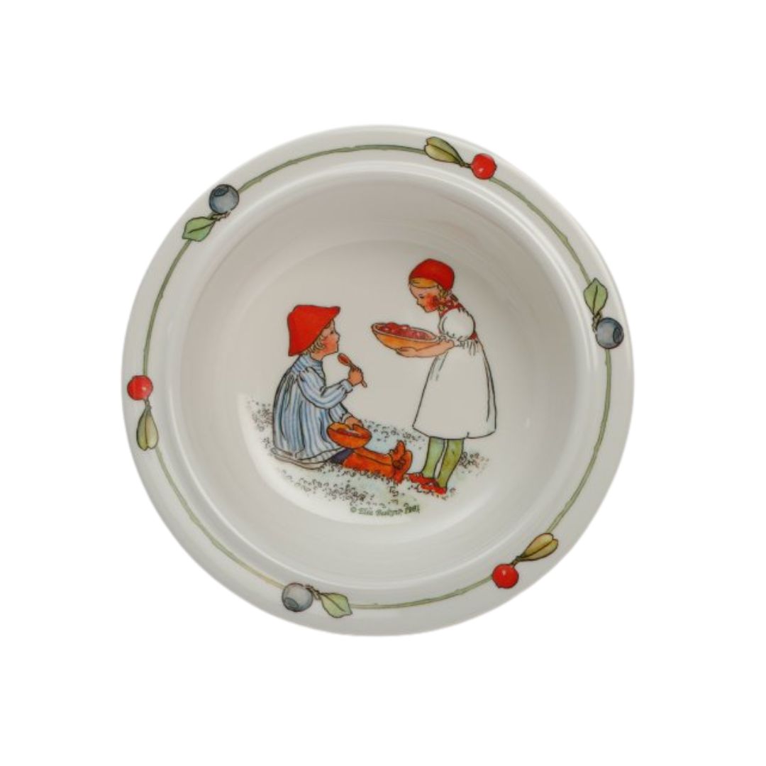 Elsa Beskow"Peter in Blueberry Land" Children's Bowl with Suction Cup