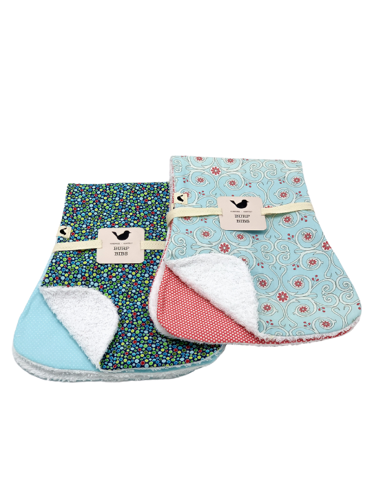 Burp Bibs - Paquete de 2