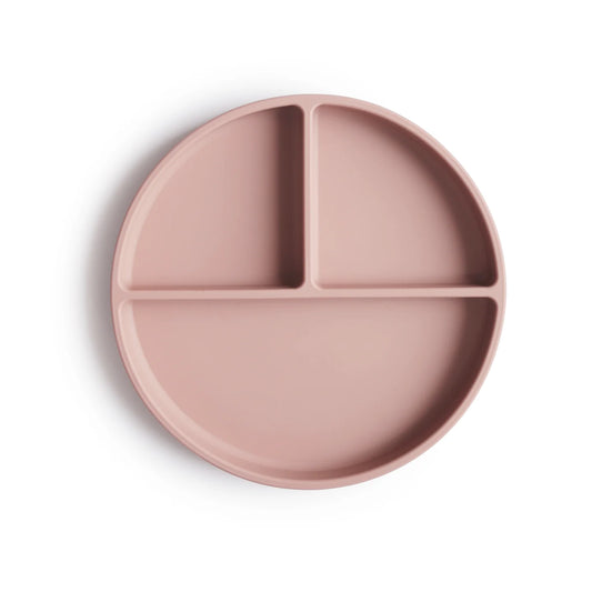 Silicone Suction Plate, Blush