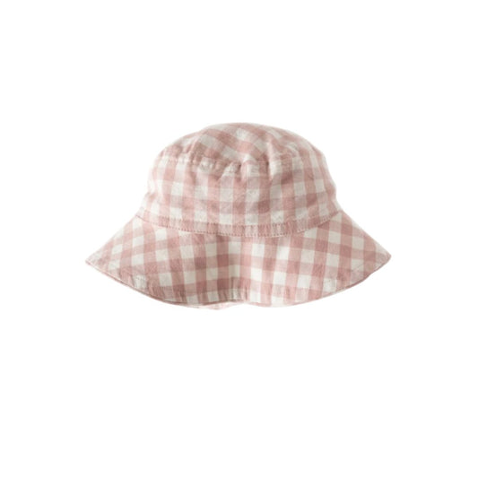 CheckMate Bucket Hat - Rose