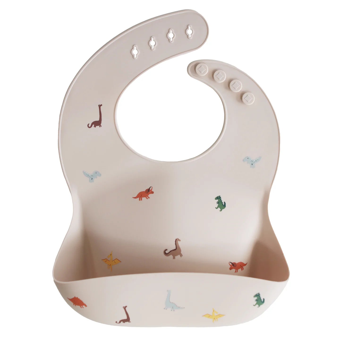 Silicone Baby Bib, Dinosaurs