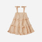 Ruffled swing dress,  Shell
