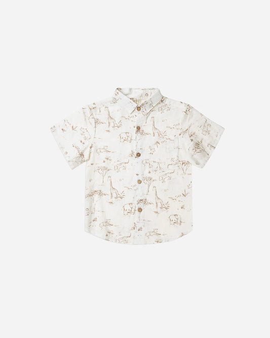 Short sleeve shirt - Safari toile