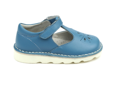 Alix Wedge Mary Jane- Blue