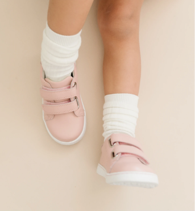 Kenzie Double Velcro Sneaker- Pink