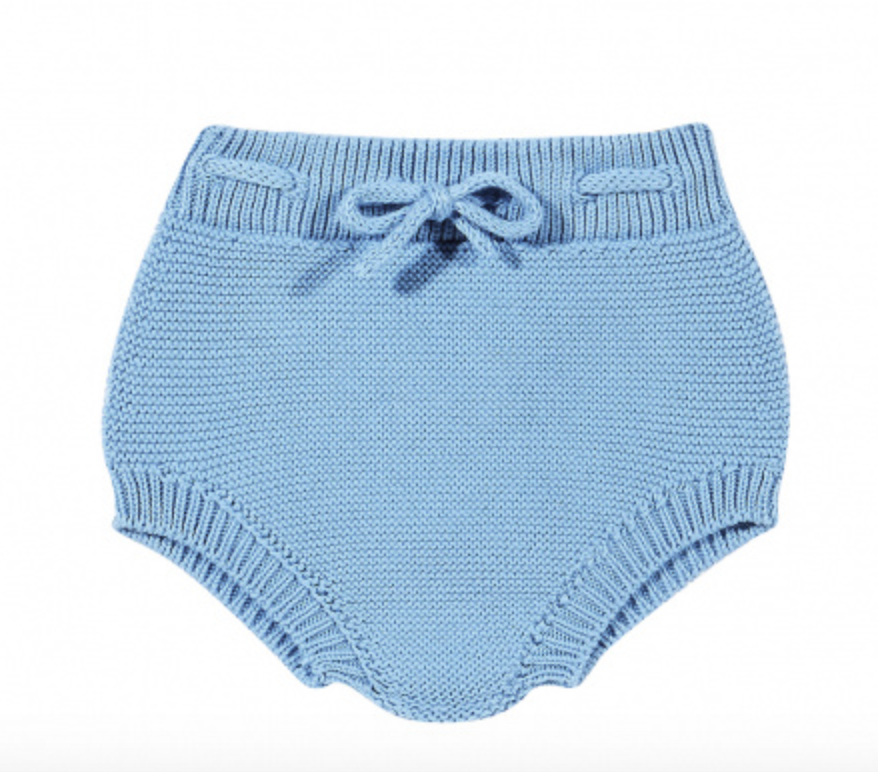 Garter Stitch Culotte with Cord. 55902010