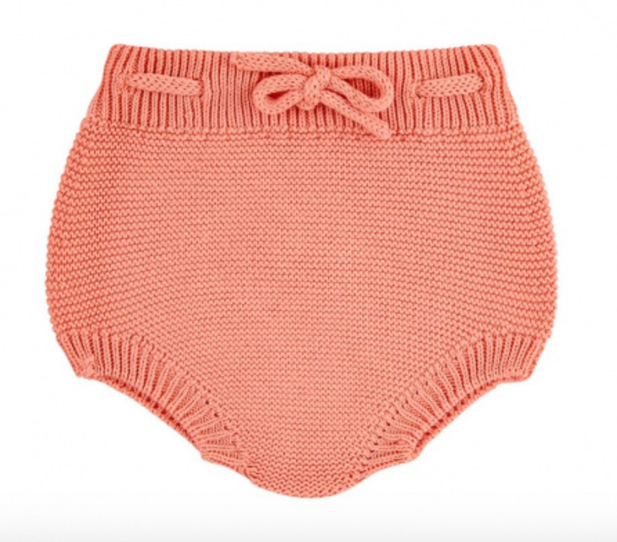 Garter Stitch Culotte with Cord. 55902010